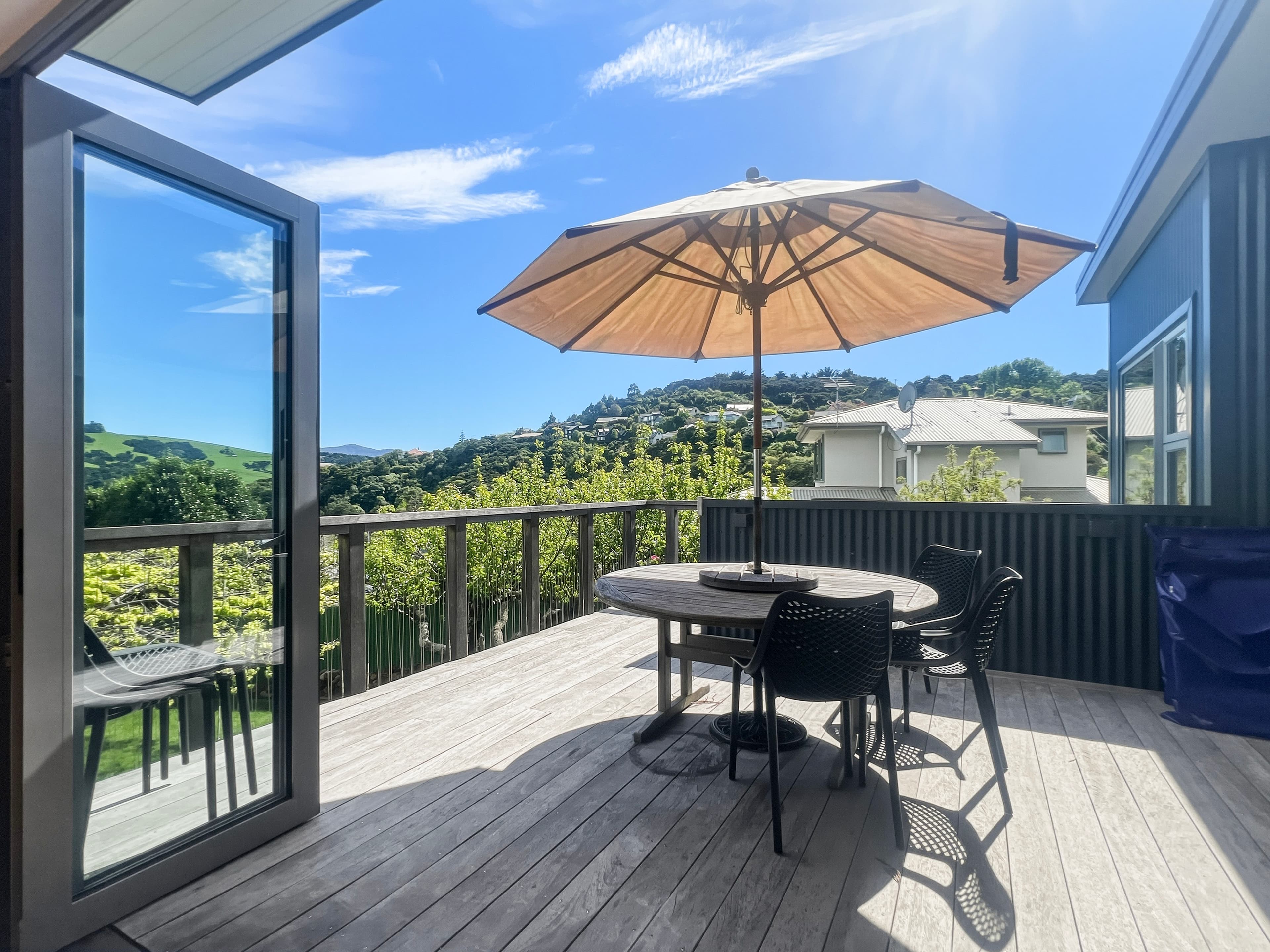Private balcony